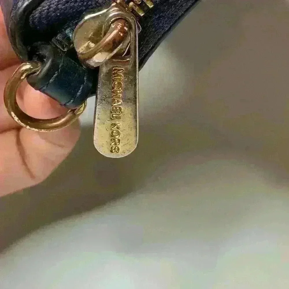 Michael Kors Navy Blue Wallet